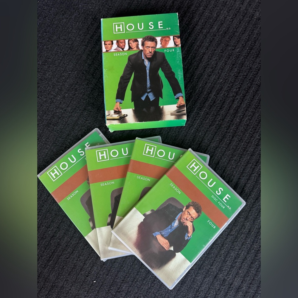 $5 bundled - House Season Four DVD Set